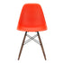 Cadeira Eames em Plástico DSW / Base dark maple